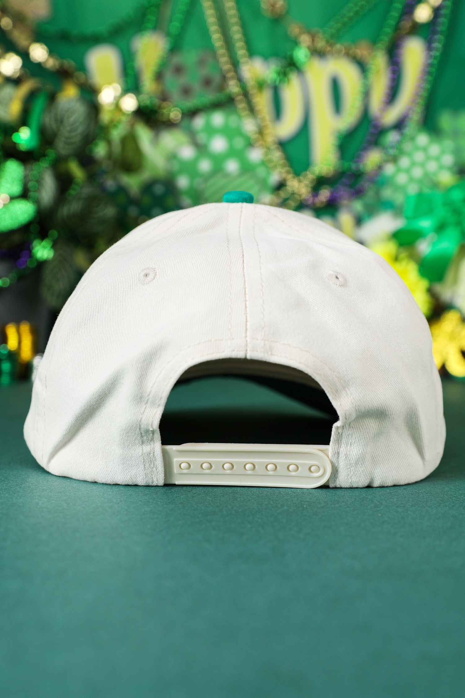 Dark Green SOMEBODYS PROBLEM Embroidered Two-tone Baseball Cap