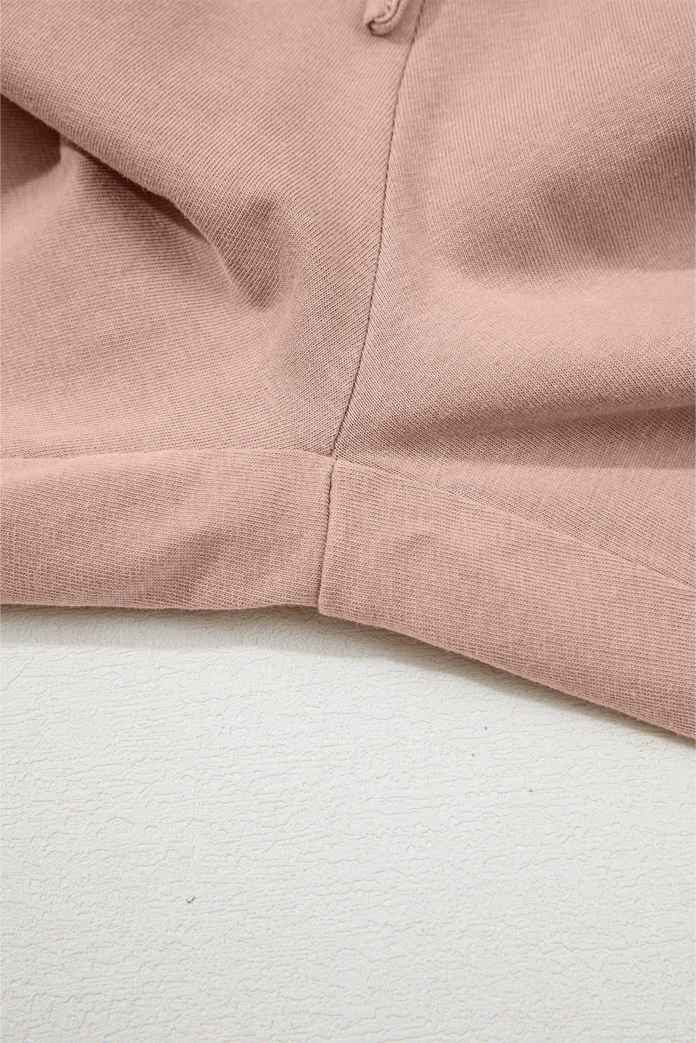 Light Grey Flower Patch Mineral Washed Terry Knit Cropped Wide Leg Pants