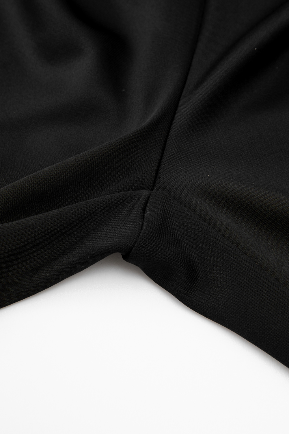 Black Dolman Sleeve Belted Straight Leg Jumpsuit