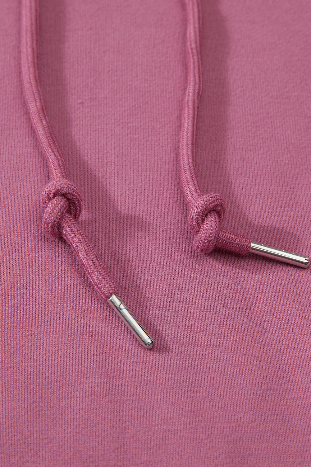 Valerian Fleece Lined Kangaroo Pocket Drawstring Chunky Hoodie
