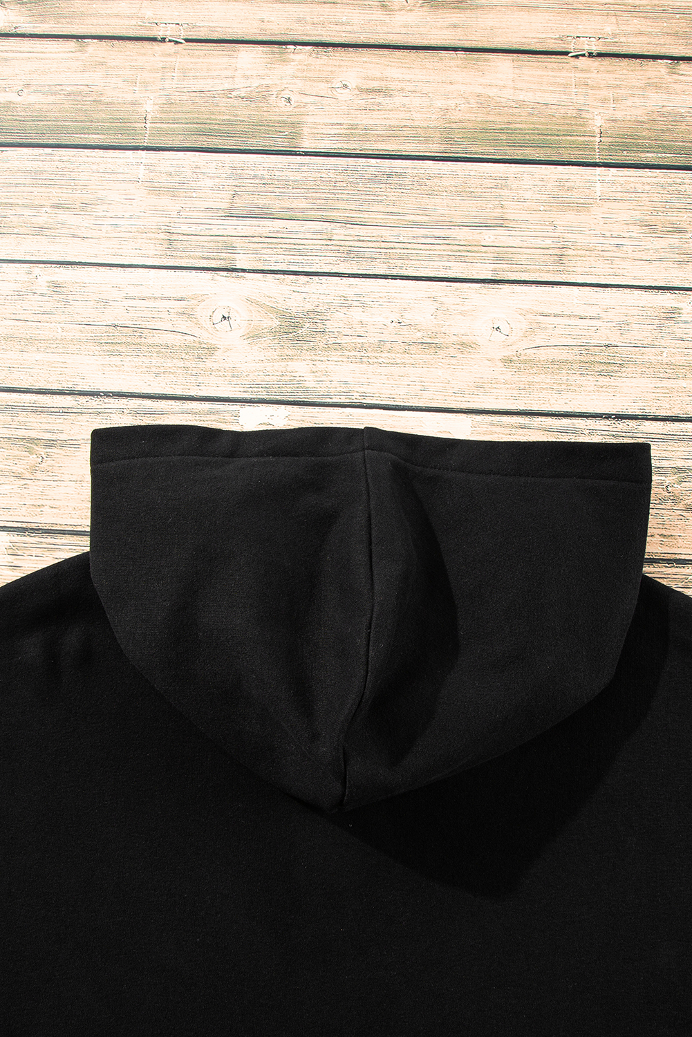 Bonbon Fleece Lined Half Zipper Kangaroo Pockets Loose Hoodie