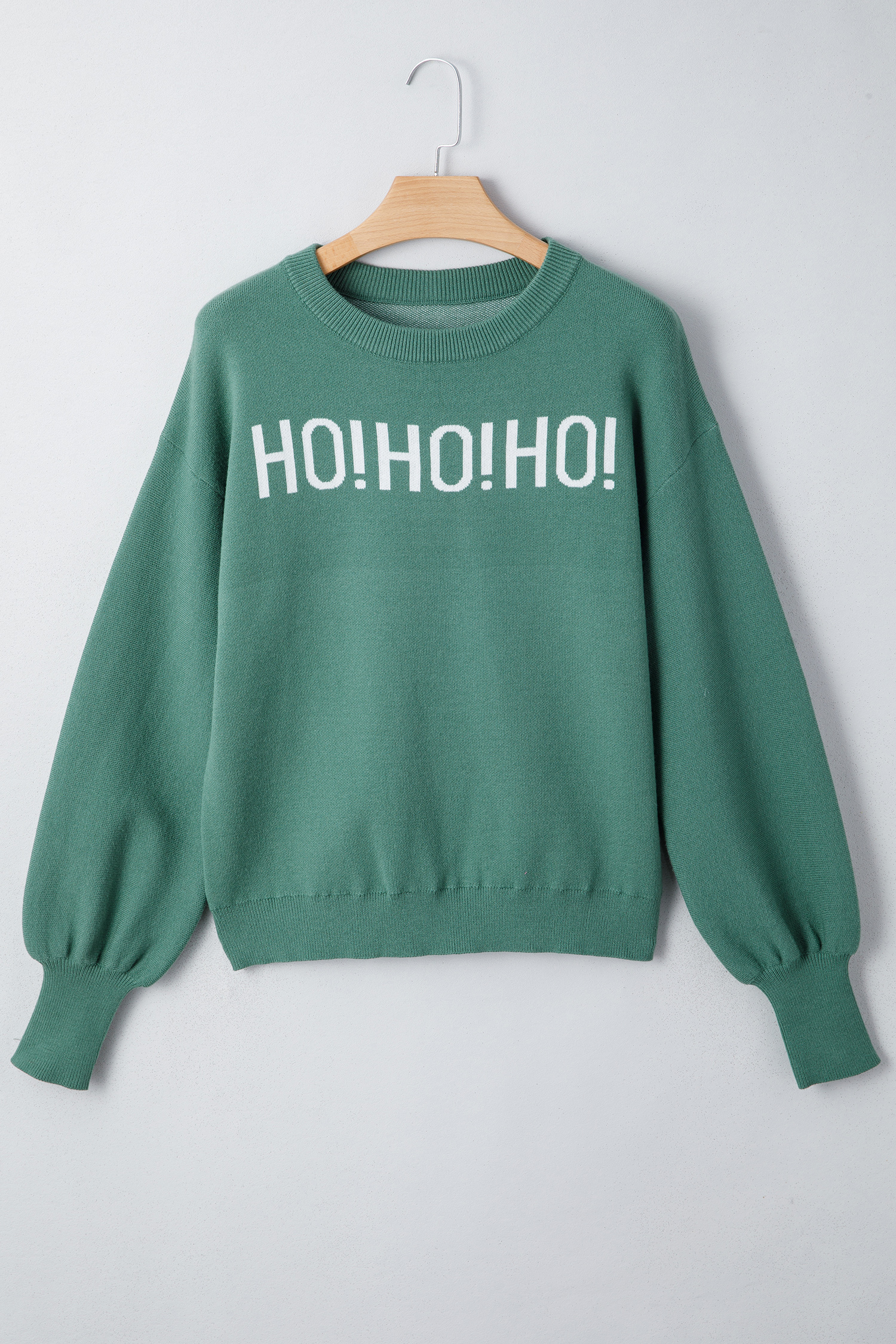 White Chenille Graphic Drop Shoulder Holiday Sweater