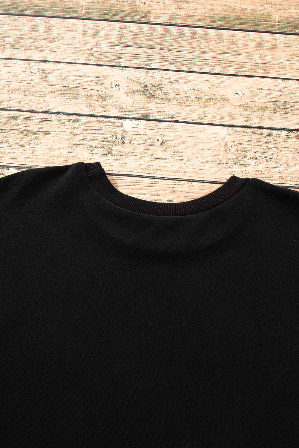 Grass Green Solid Fleece Lined Drop Shoulder High Low Sweatshirt