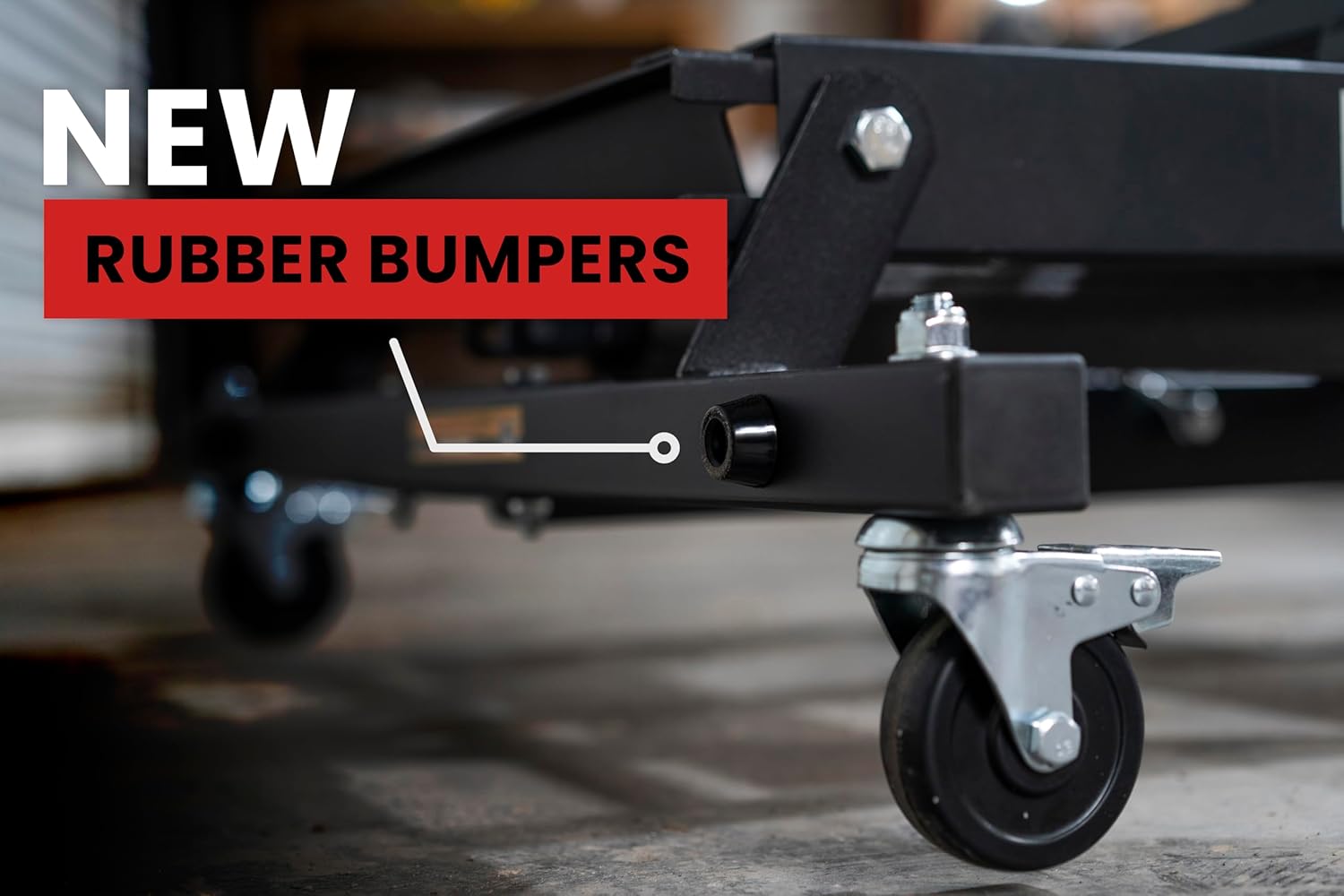 Traxion 3-200 NXT Foldable Topside Engine Creeper, Black