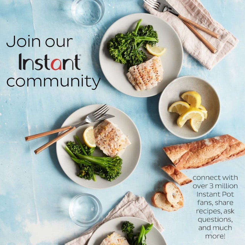 Instant Pot Duo 6 Qt Electric Pressure Cooker 7 In 1 with Easy Release Steam Switch