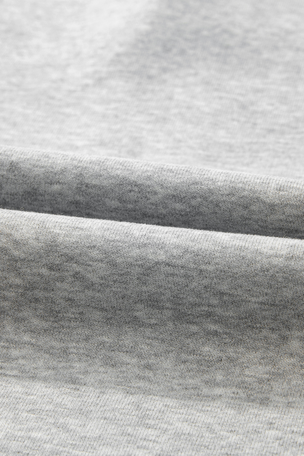 Bonbon Fleece Lined Half Zipper Kangaroo Pockets Loose Hoodie