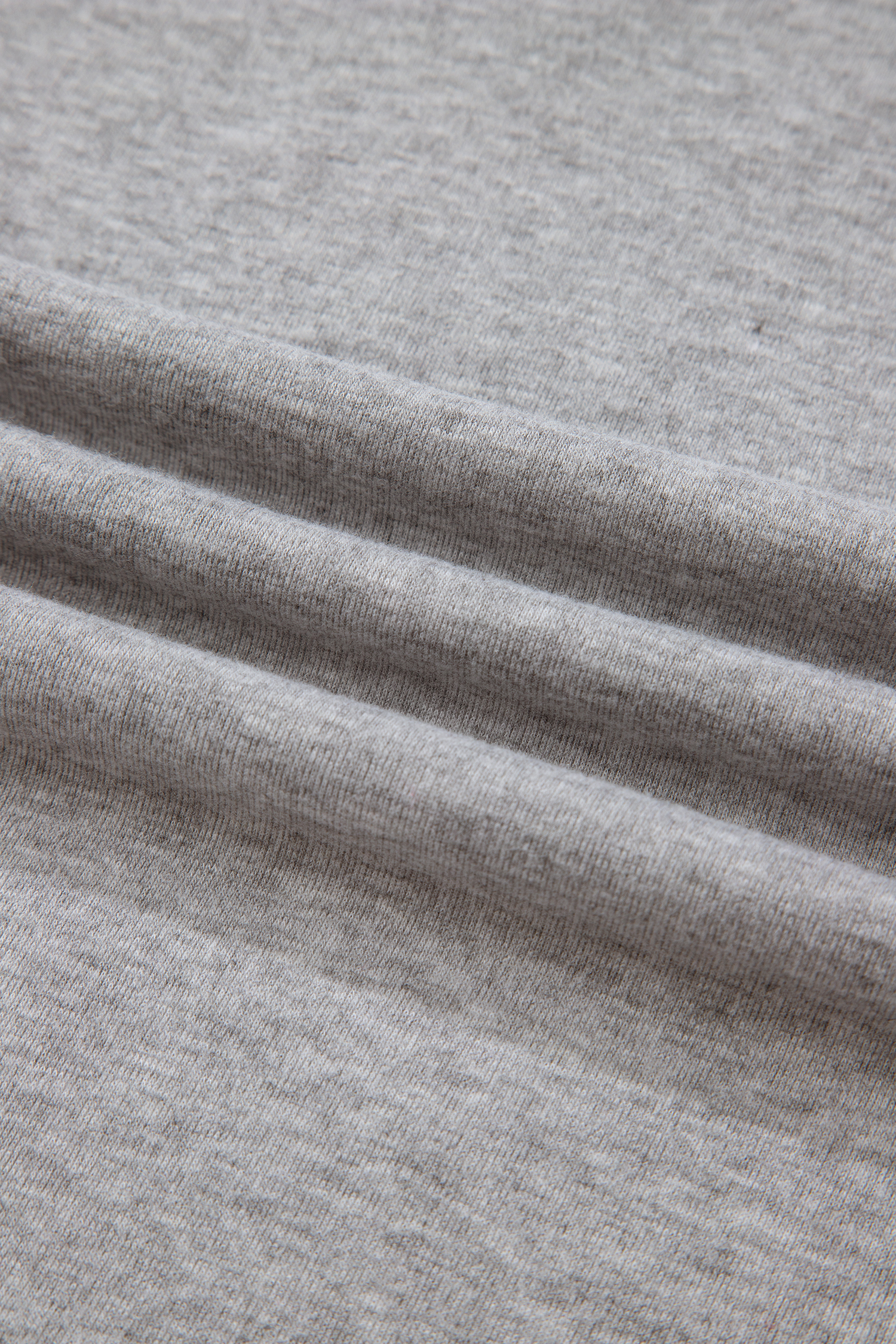 Light Grey Granny Square Crochet Detail Loose T Shirt