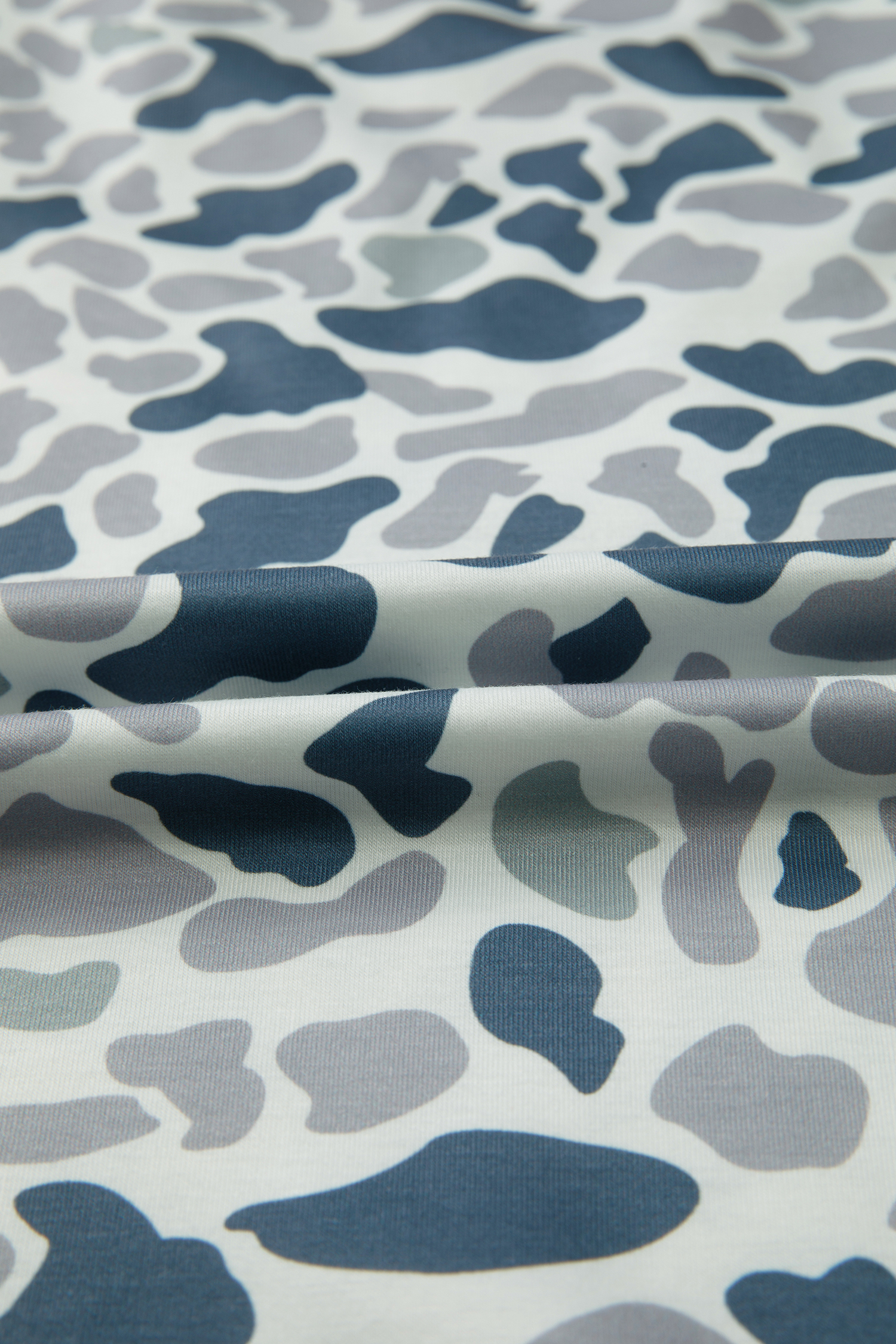 Beige Camo Print Wide Leg Casual Pants