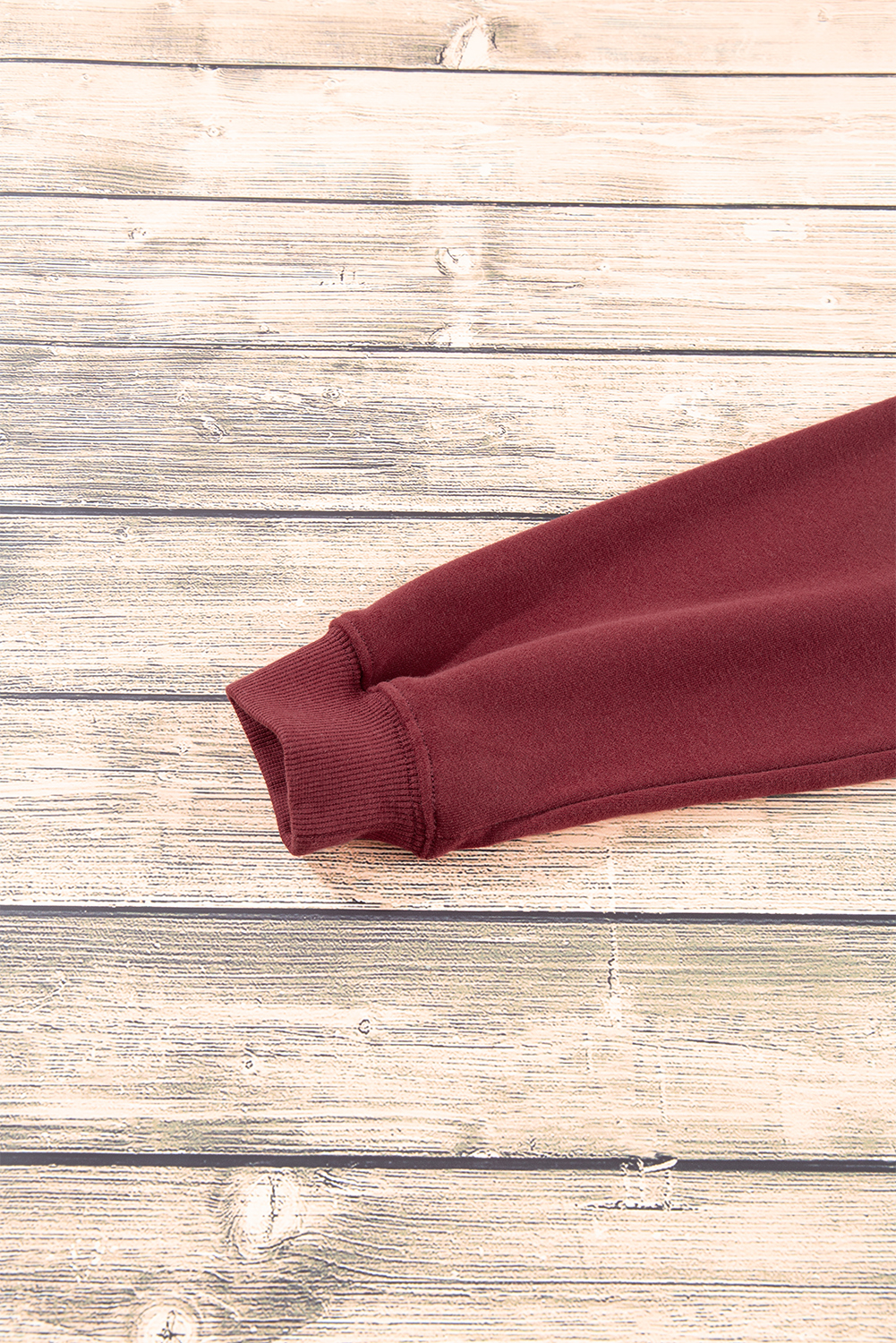 Navy Blue Plain Drop Shoulder Crewneck Pullover Sweatshirt