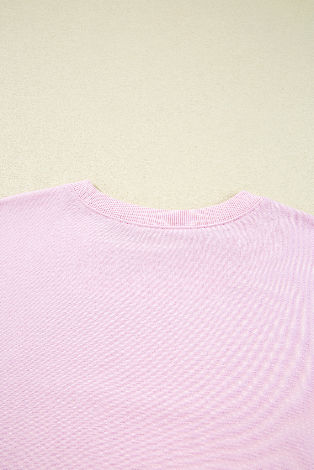 Pink GAME DAY Football Rugby Print Casual Sweatshirt