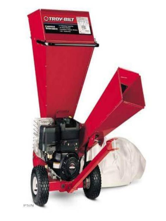 Troy Bilt CS4325 Chipper Shredder &ndash; Scratch & Dent, Durable Yard Waste Disposal Tool
