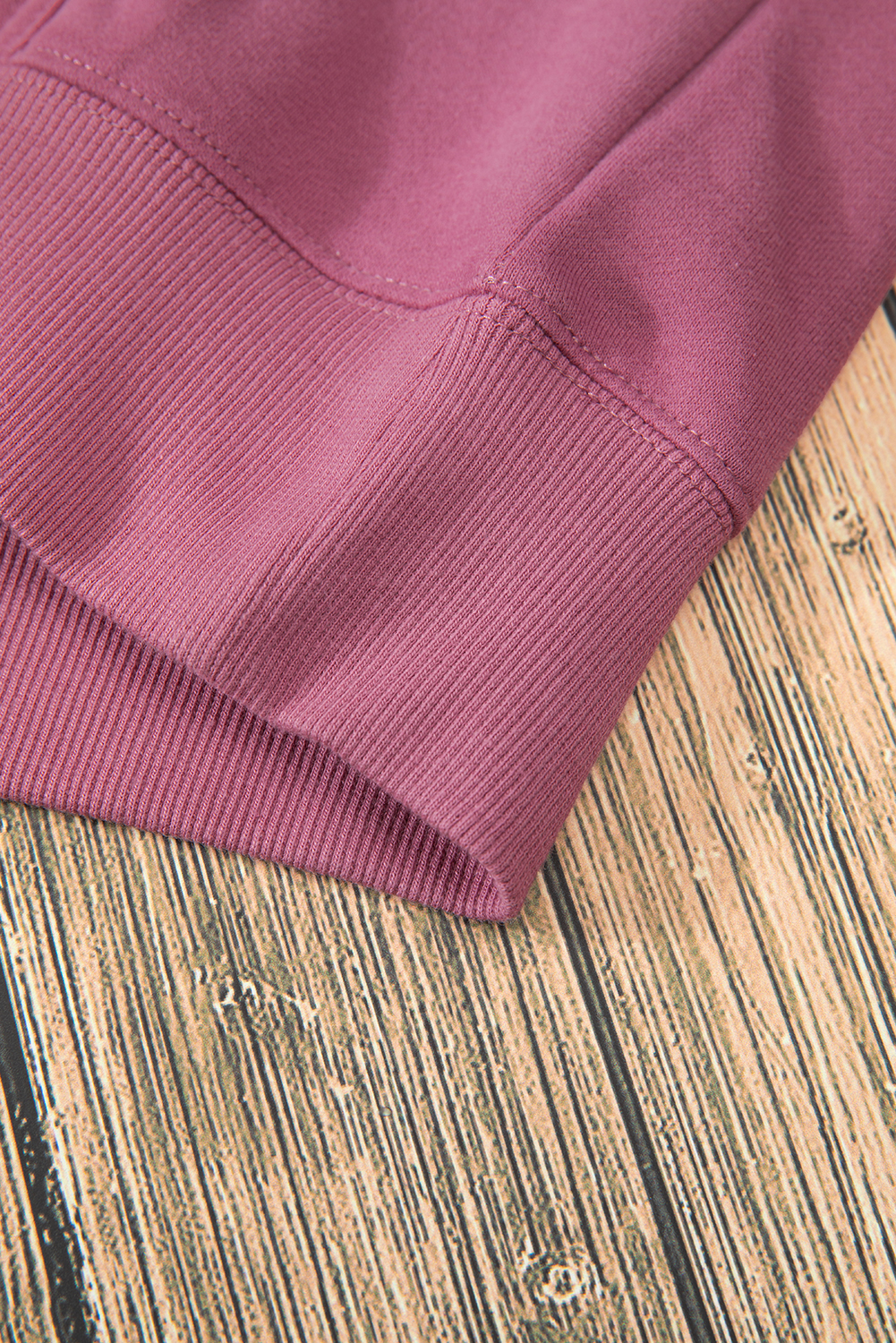 Valerian Fleece Lined Kangaroo Pocket Drawstring Chunky Hoodie
