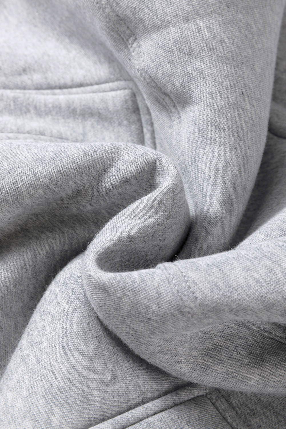 Navy Blue Solid Exposed Seams Hoodie and Joggers Activewear Set