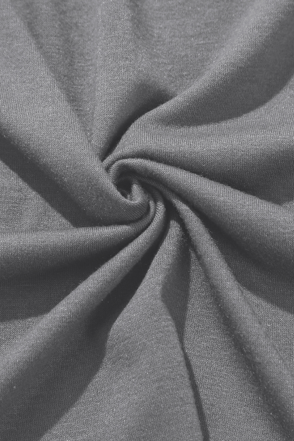 Medium Grey Knotted Drop Waist Split Leg Relaxed Pants