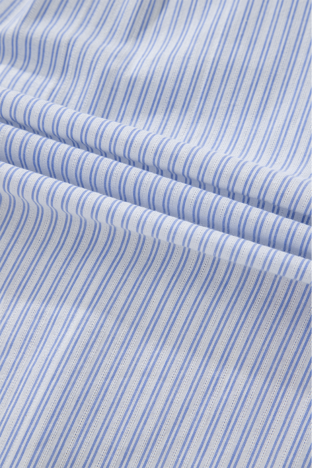 Sky Blue Stripe Striped Buttoned up Long Sleeve Shirt