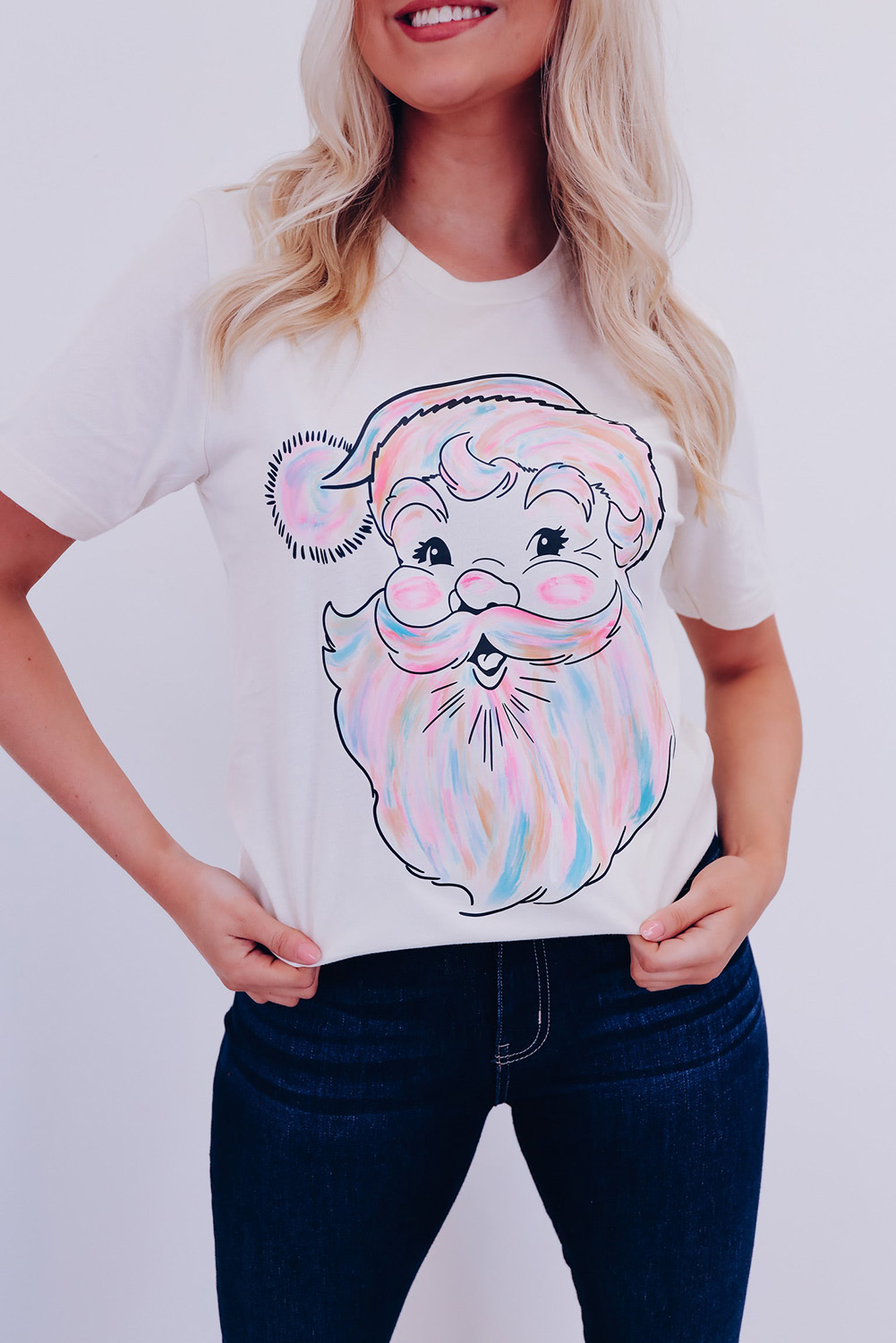 White Harvest Pumpkin Graphic Thanksgiving Tee