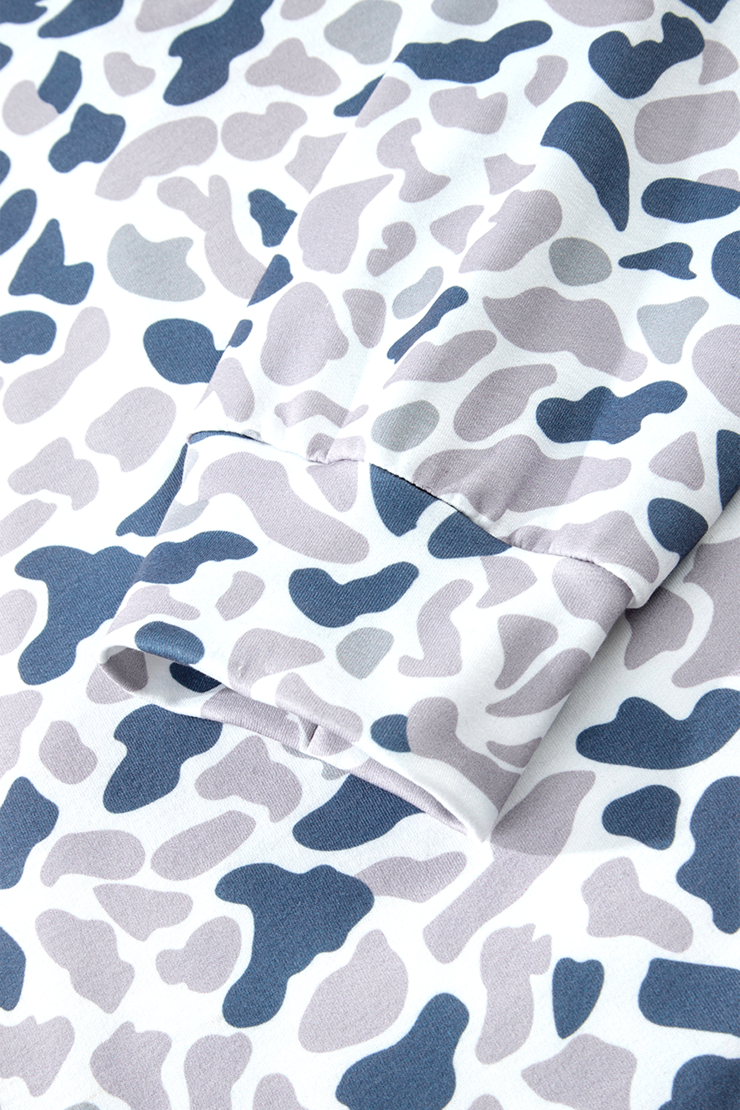 Beige Camo Print Wide Leg Casual Pants