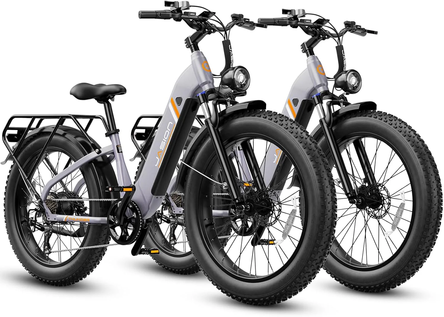 Thunder Electric Bike 1500W 30+MPH 80Miles Range Fat Tire Hydraulic Disc Brakes