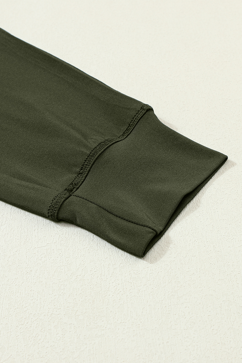 Black Drawstring Elastic Waistband Pocketed Joggers