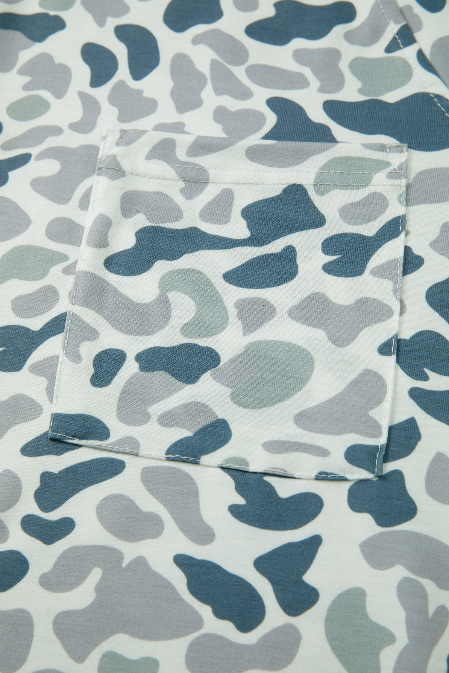 Beige Camo Print Wide Leg Casual Pants