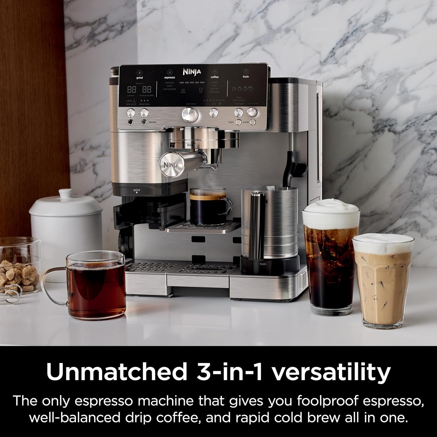 NINJA Espresso Machine & Drip Coffee Maker – Luxe Café ES601