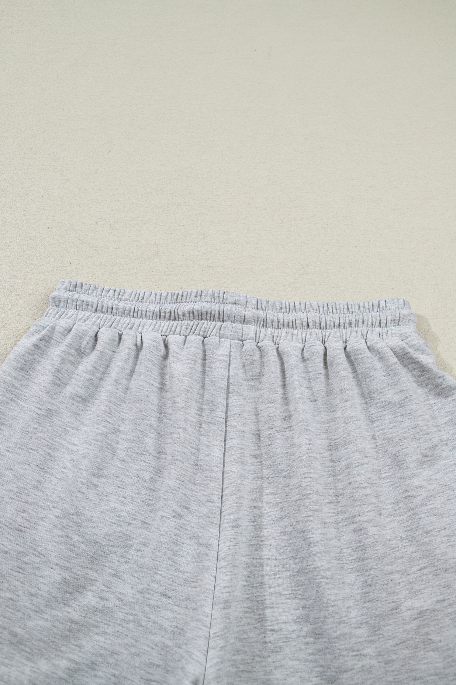 Light Grey Polo Tee Casual Pant Set