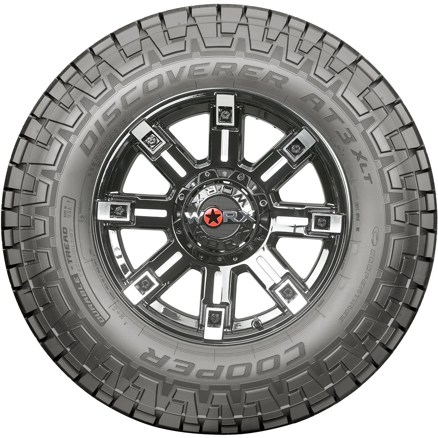 Pair of 2 (TWO) Cooper Discoverer AT3 XLT LT 285/60R20 125/122S E 10 Ply A/T All Terrain Tires