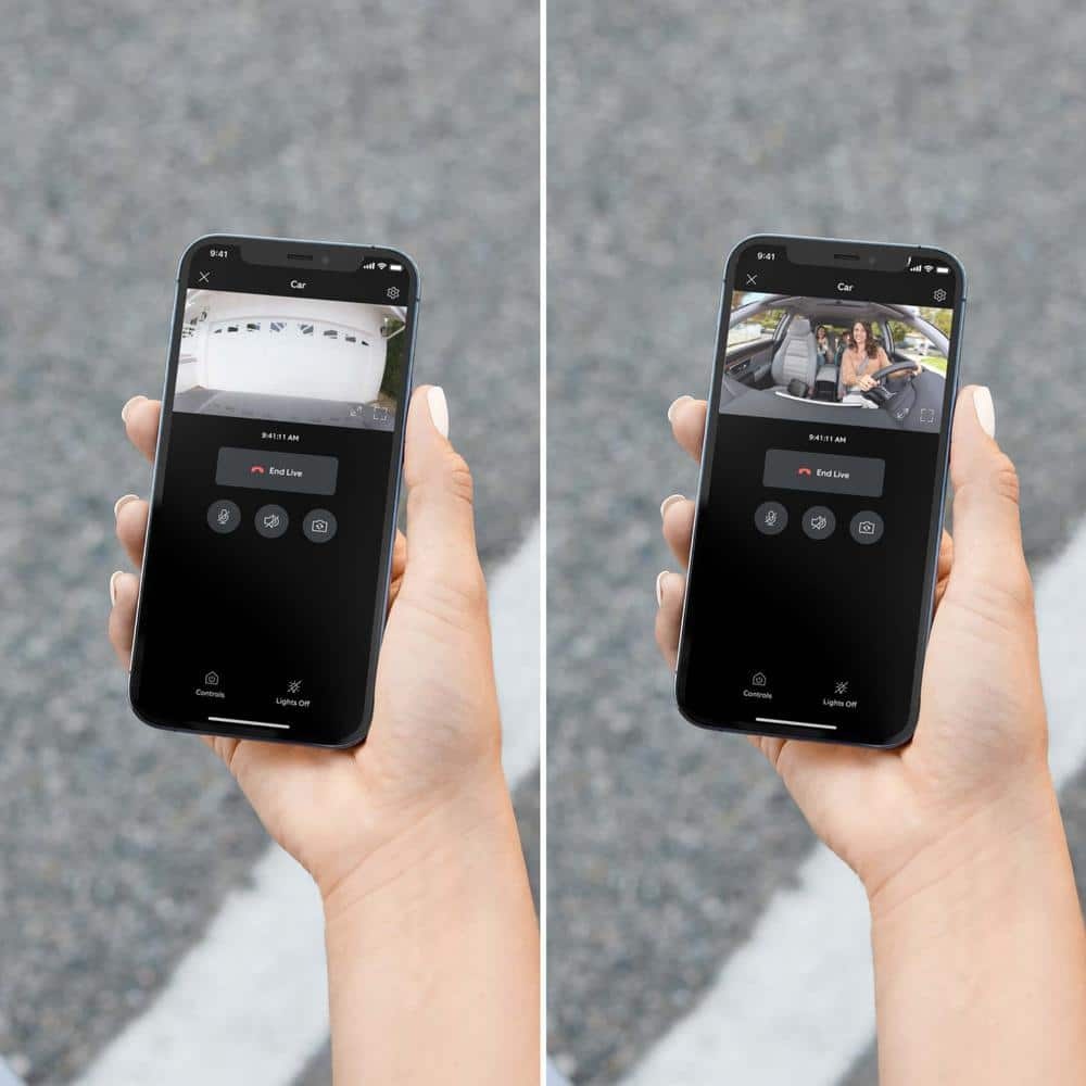 Ring Car Cam Dual Facing HD Vehicle Security Camera with Night Vision & Motion Alerts