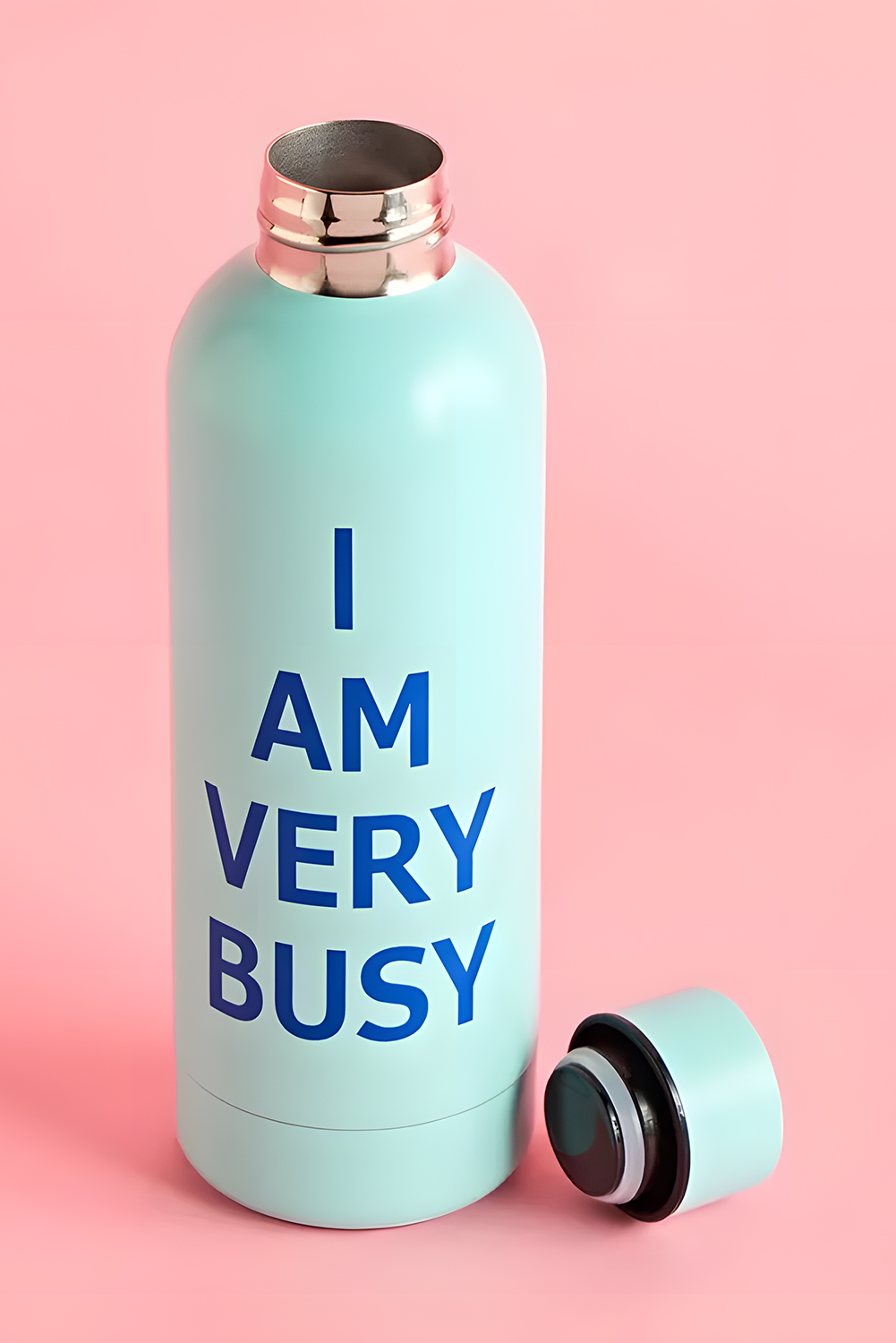 Sachet Pink 500ml Fashion Printed Double Wall Vacuum Water Bottle