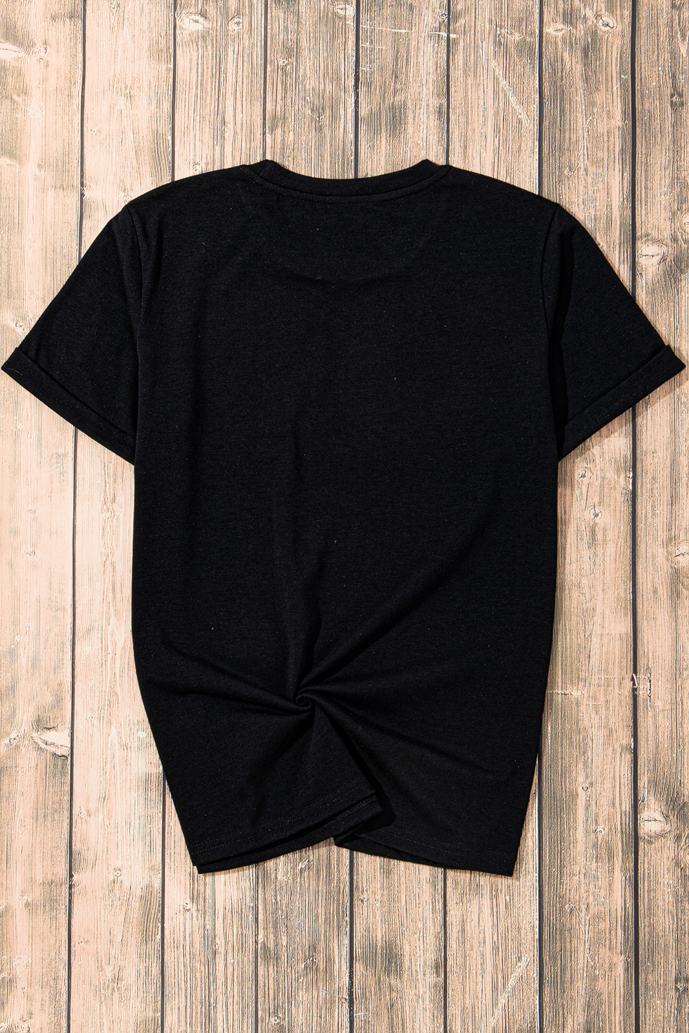 White Thanksgiving Slogan Print Crew Neck T Shirt