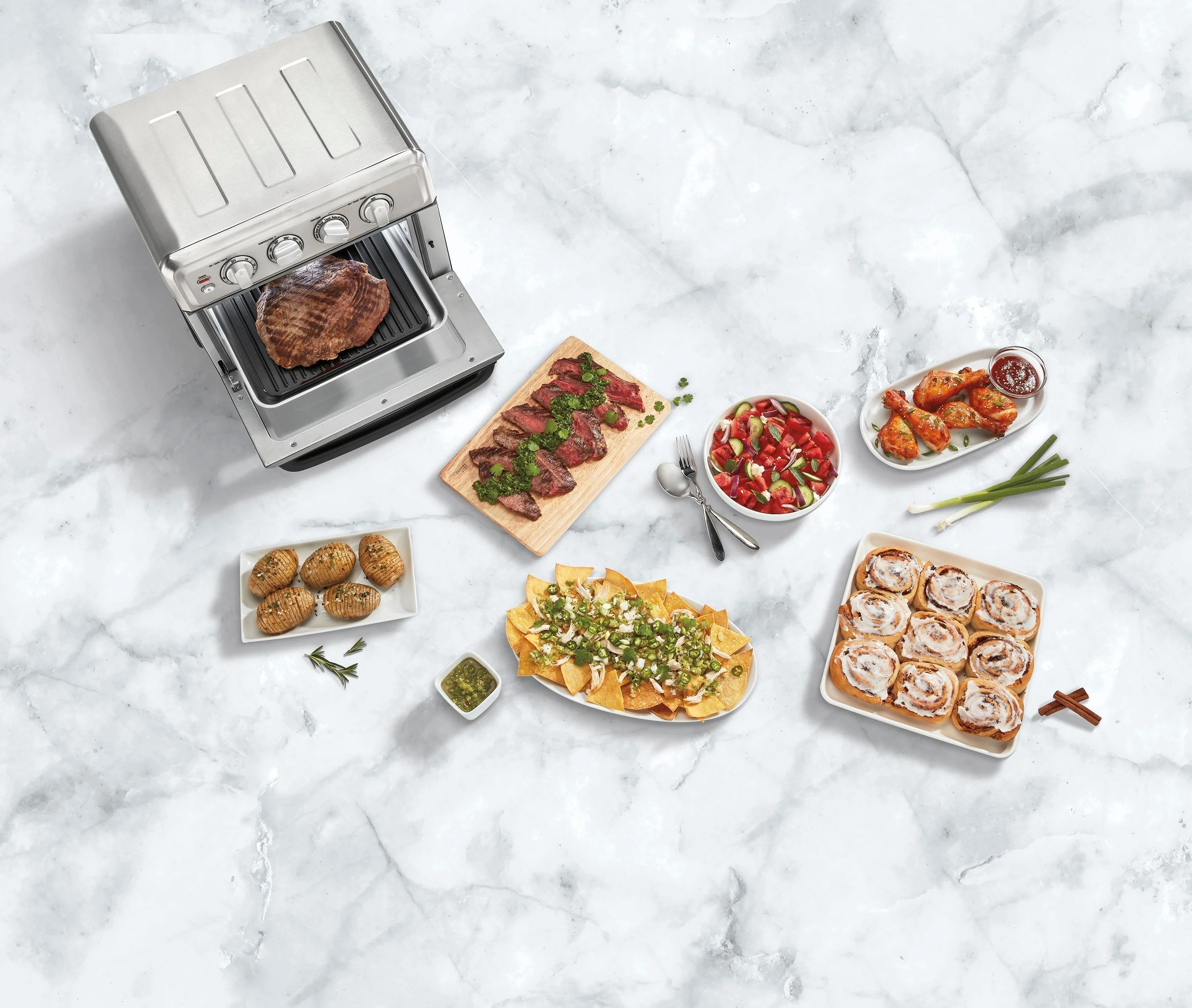 Cuisinart – Air Fryer Toaster Oven with Grill – Stainless Steel