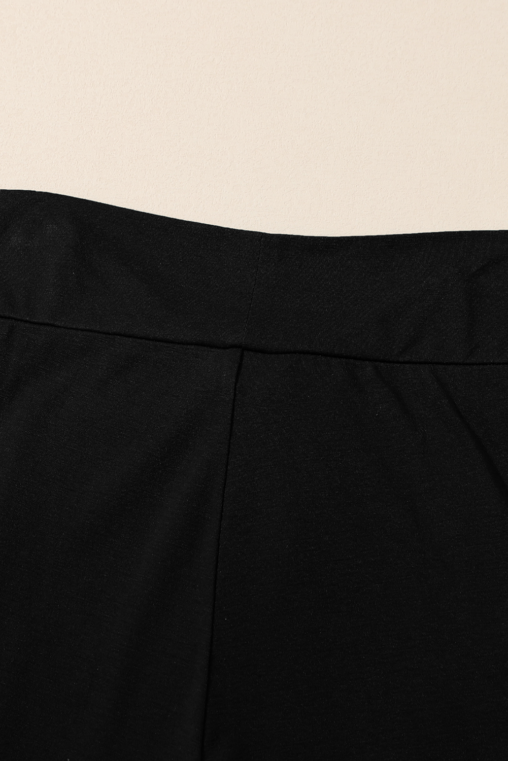 Medium Grey Knotted Drop Waist Split Leg Relaxed Pants
