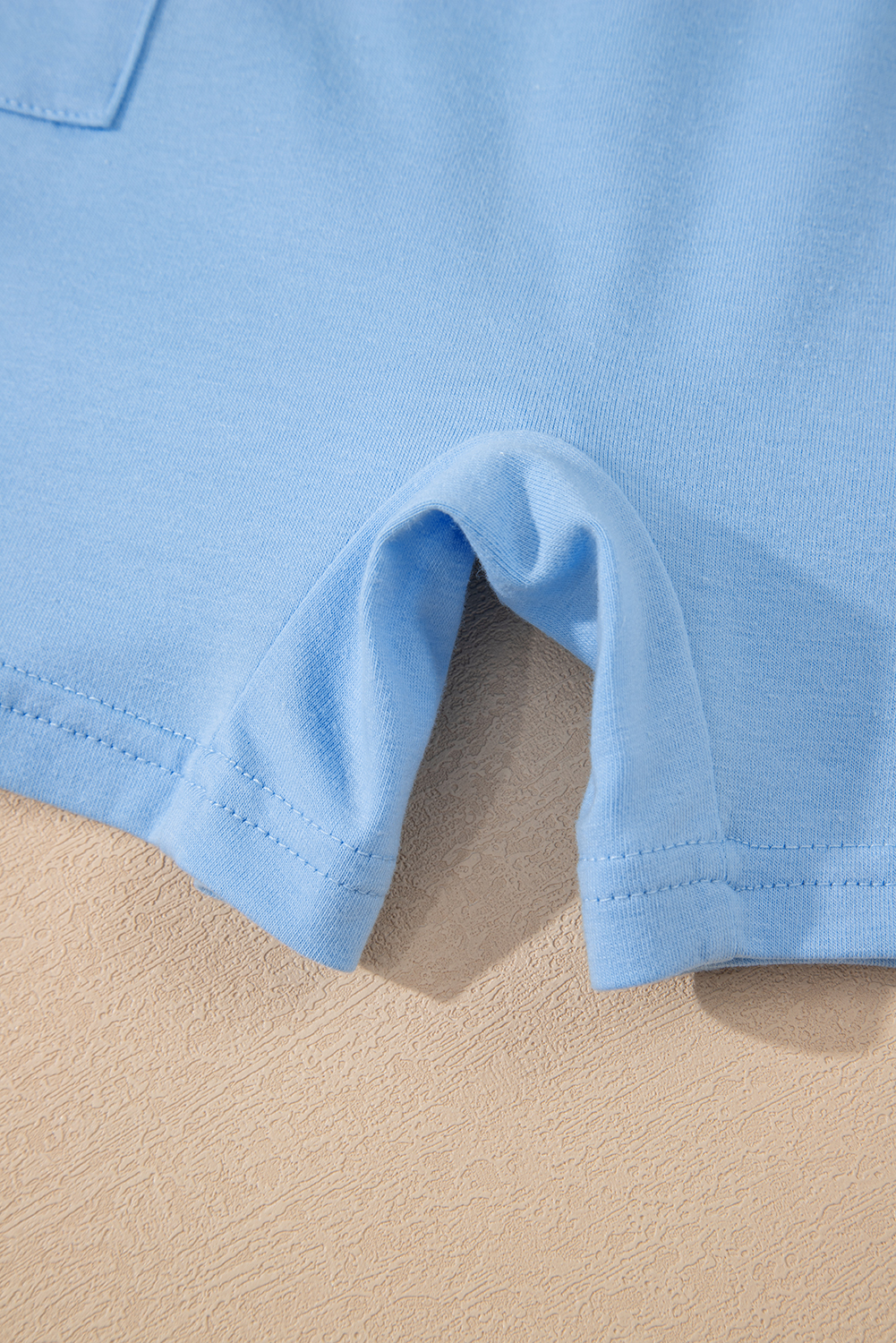 Bonbon Loose Half Sleeve V Neck Knit Romper