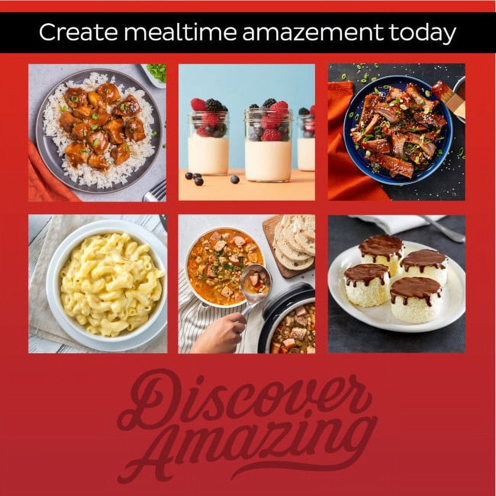 Instant Pot Duo 6 Qt Electric Pressure Cooker 7 In 1 with Easy Release Steam Switch