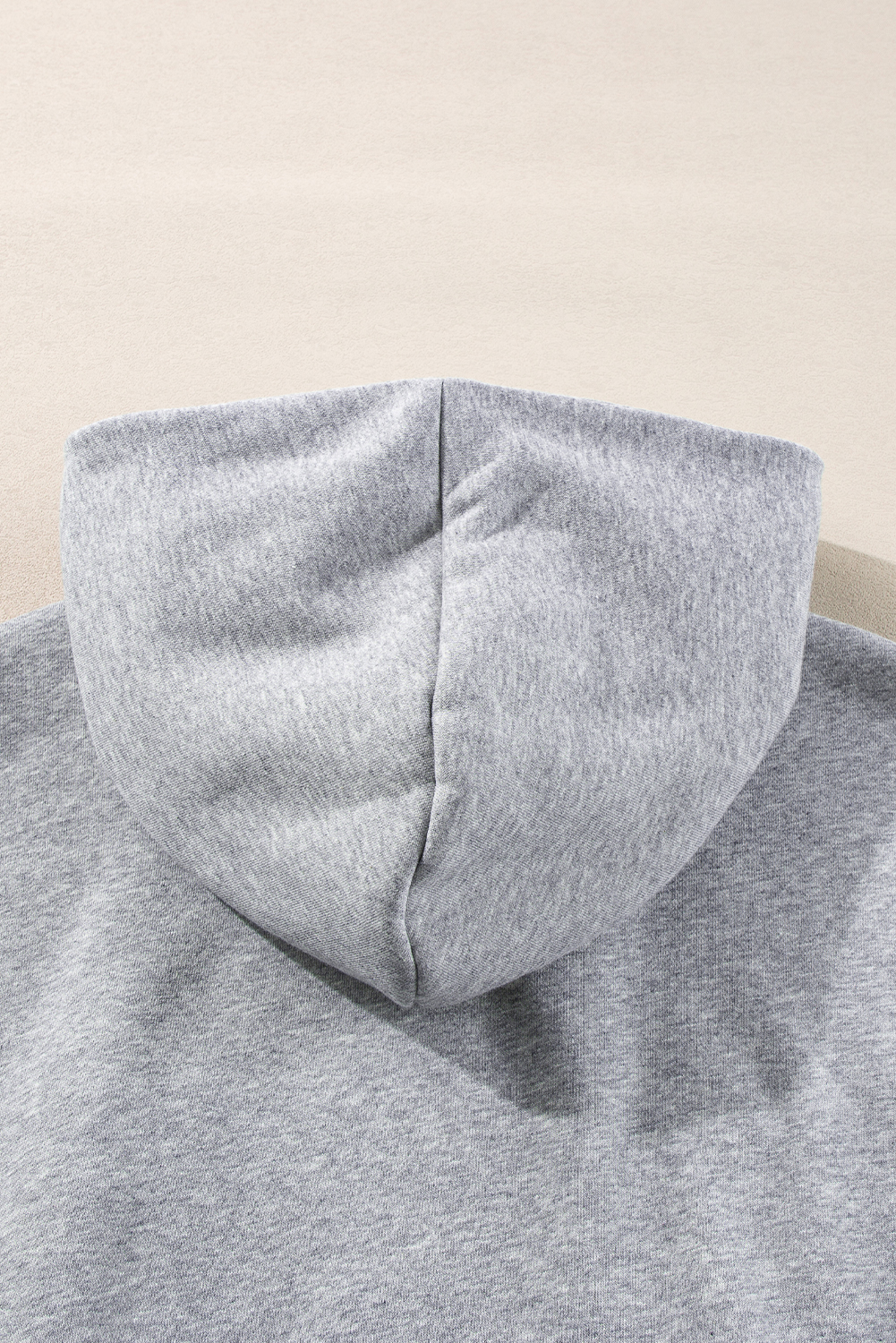 Navy Blue Solid Exposed Seams Hoodie and Joggers Activewear Set