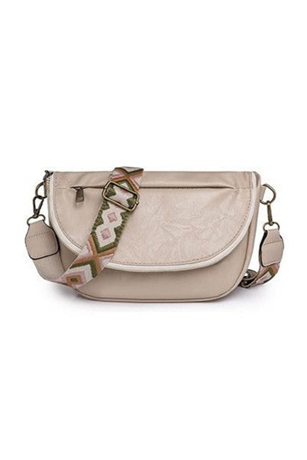 Thai Curry Ethnic Strap Vegan Leather Sling Bag