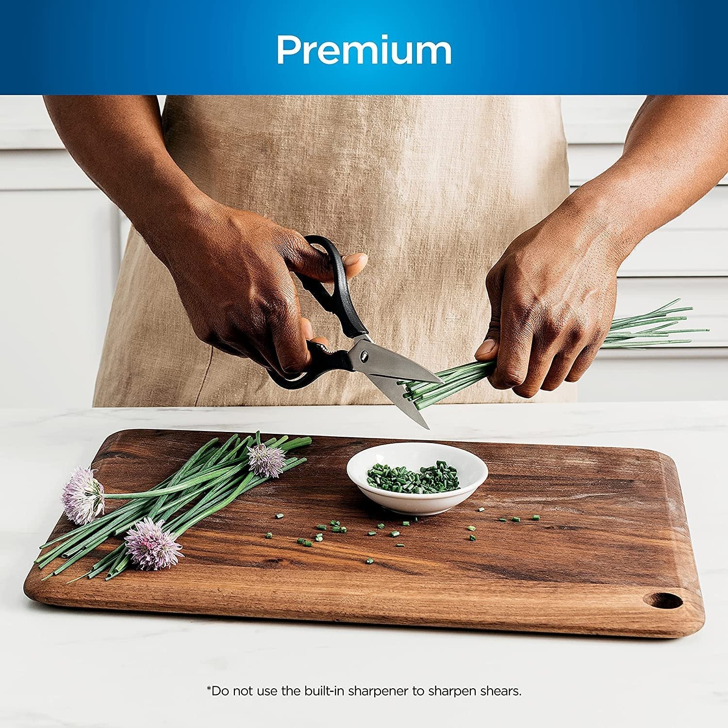 Ninja K32017 Foodi NeverDull 17 Piece Premium Knife System Block Set with Built-in Sharpener, Stainless Steel/Black