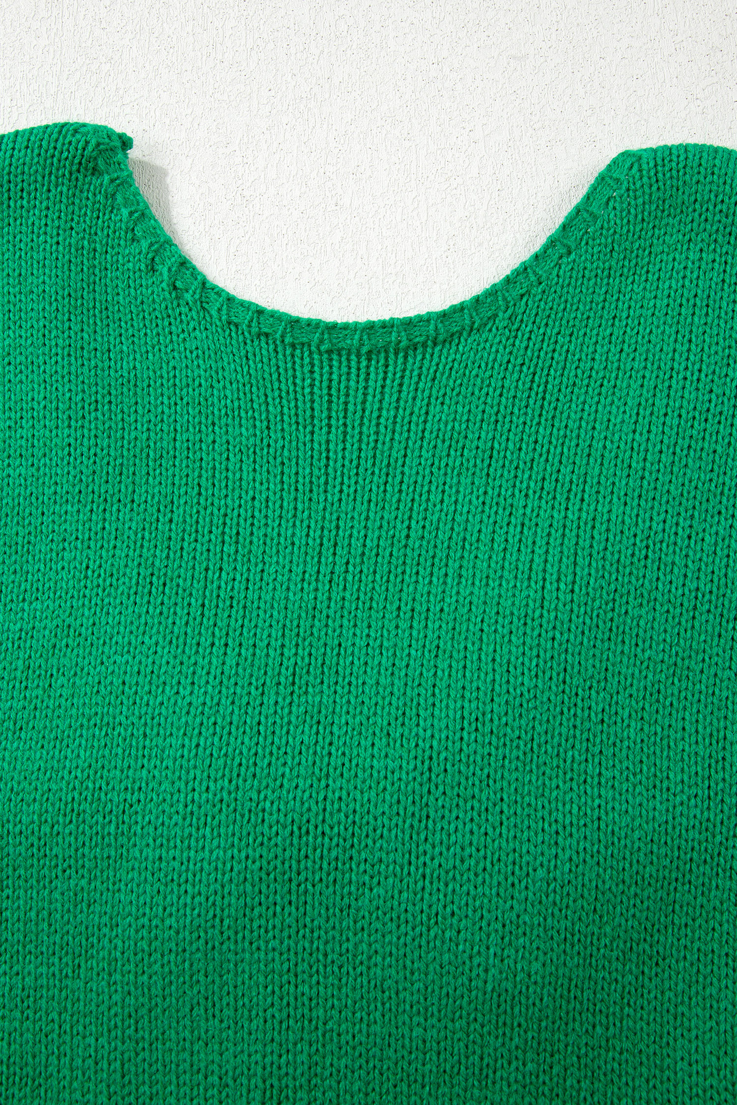 Bonbon Festive Bow Backless Bubble Sleeve Sweater