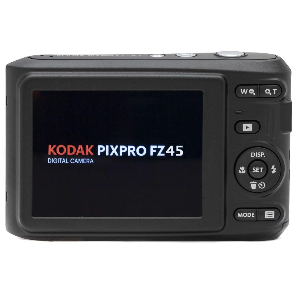 PIXPRO FZ45 Digital Camera (Black) Bundle with 32GB Memory Card