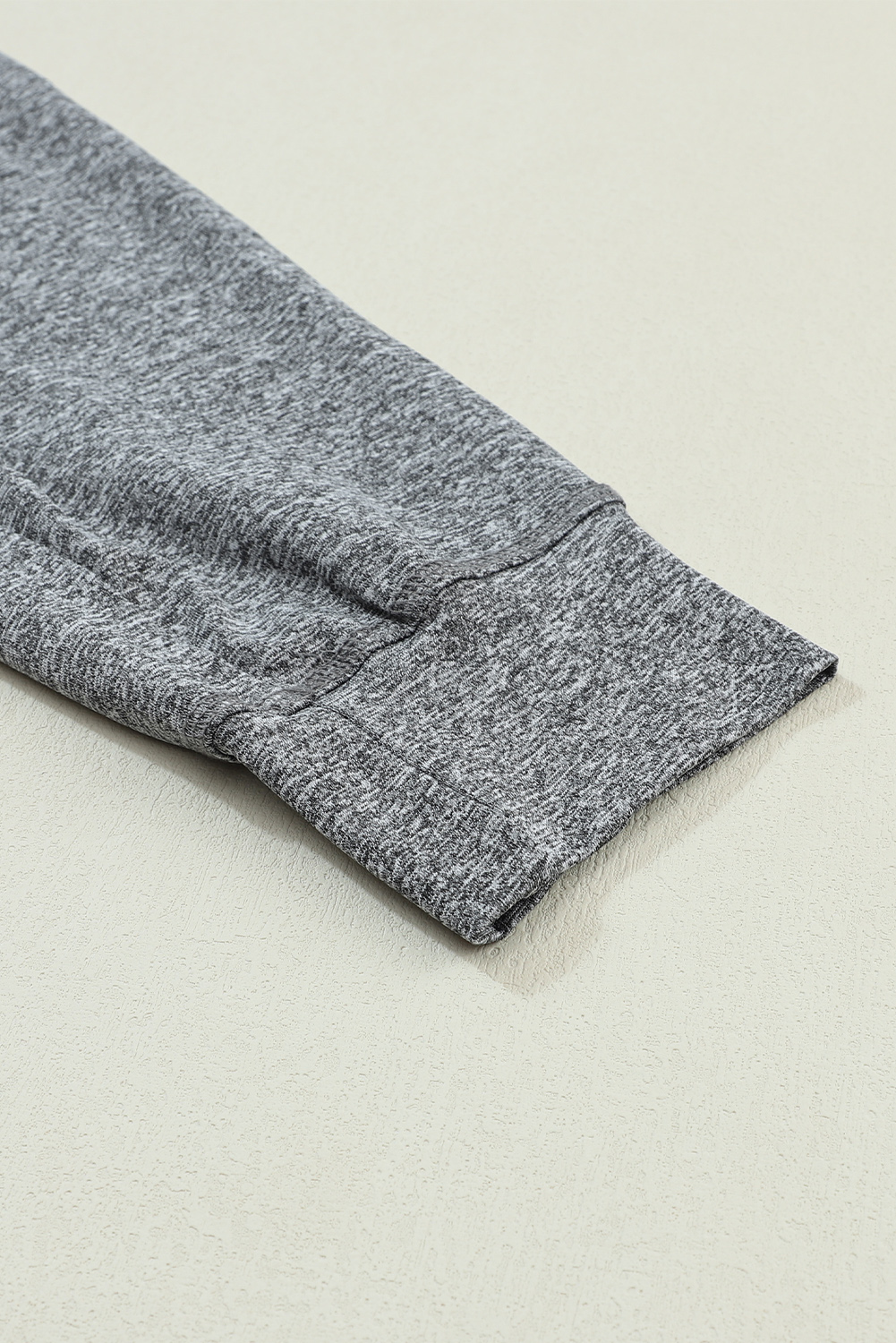 Black Drawstring Elastic Waistband Pocketed Joggers