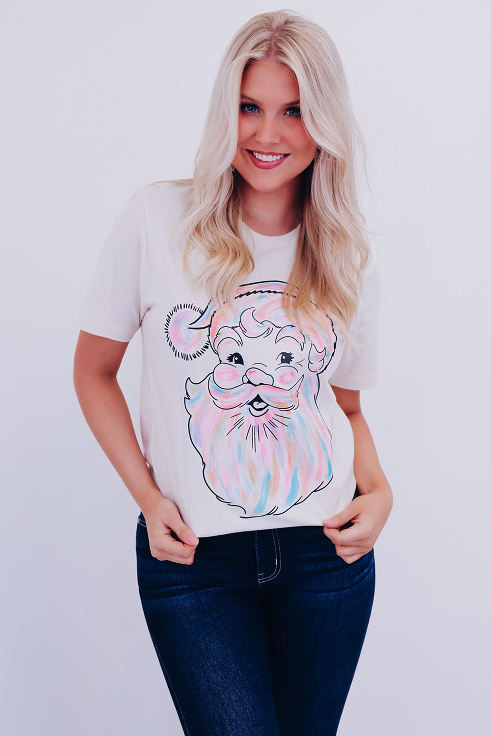 White Harvest Pumpkin Graphic Thanksgiving Tee