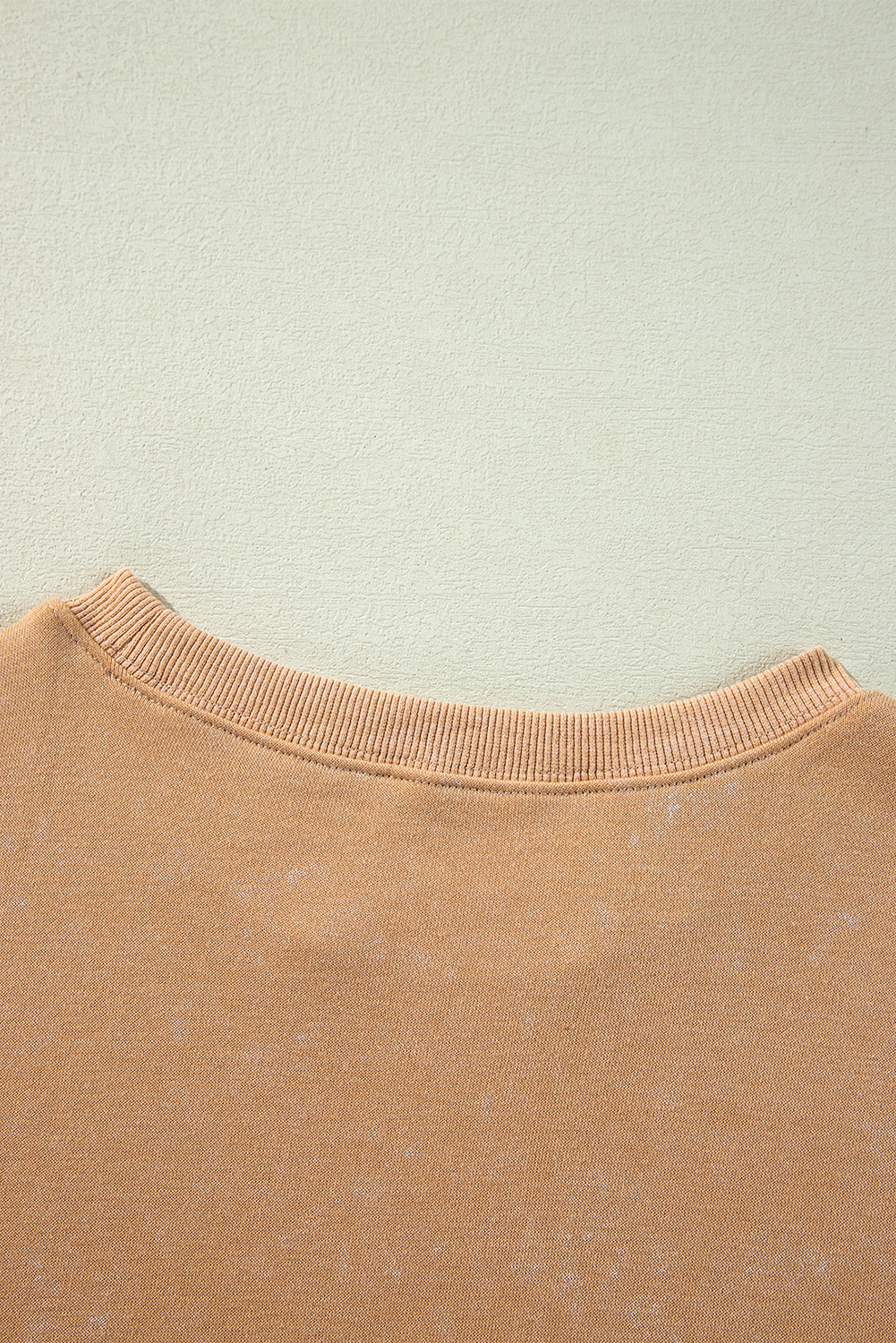 Khaki Loose Leopard Rugby Football GAME DAY Graphic Sweatshirt