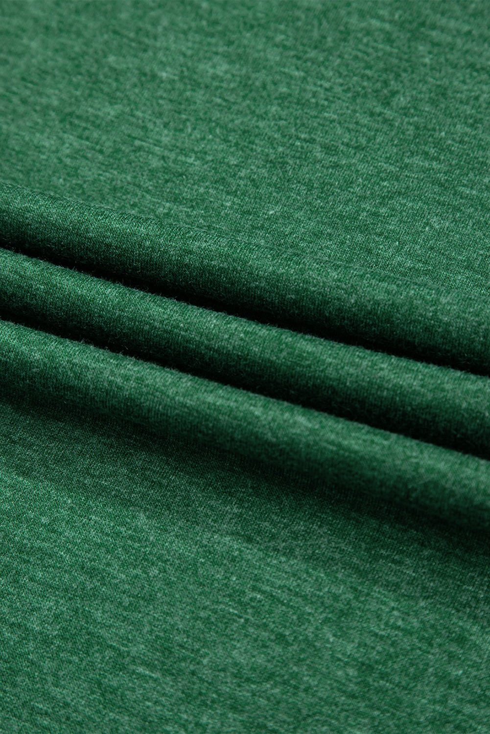 Blackish Green Twisted Bust V Neck Sleeveless Dress
