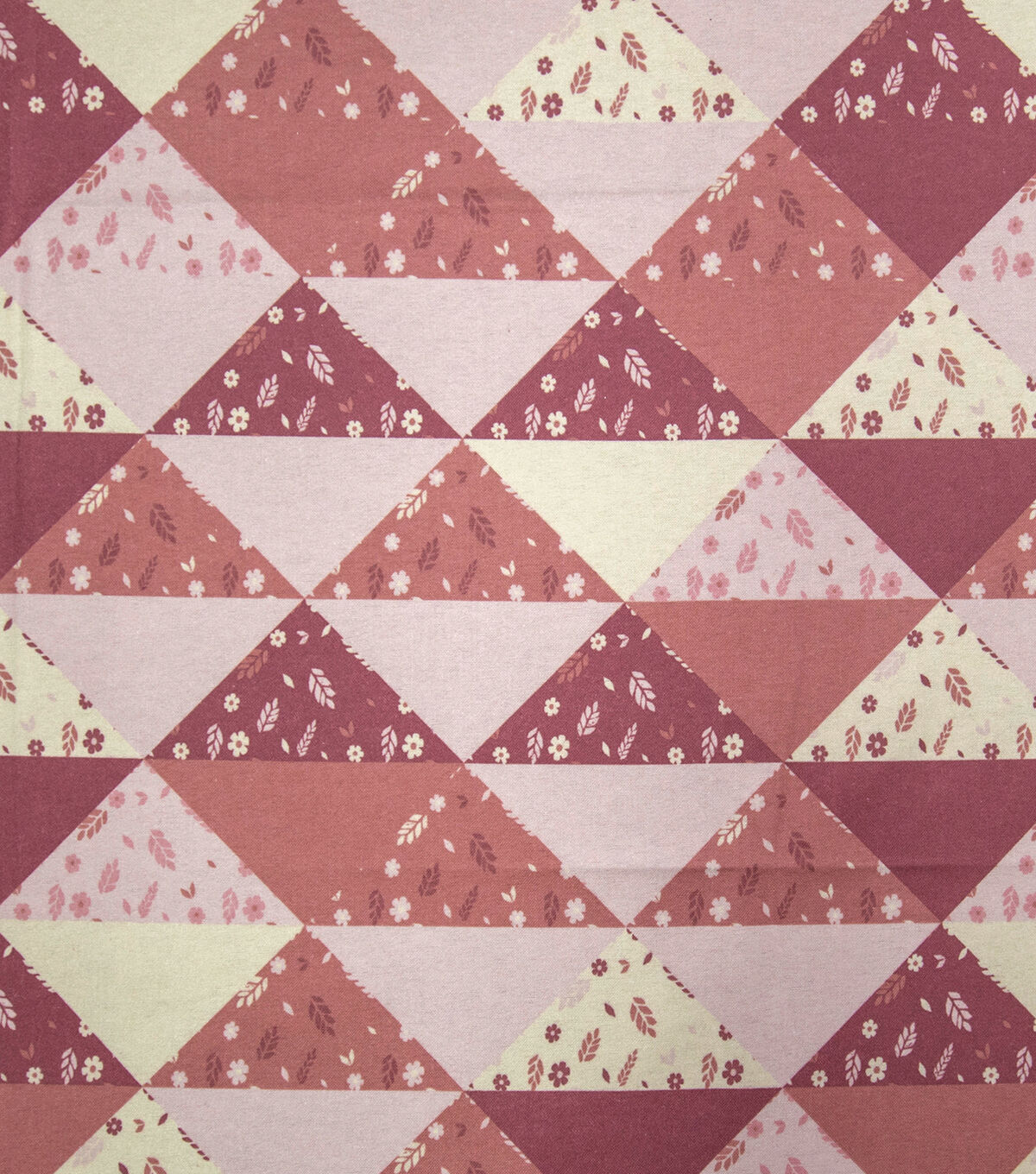 Super Snuggle Pretty Floral Block Flannel Fabric