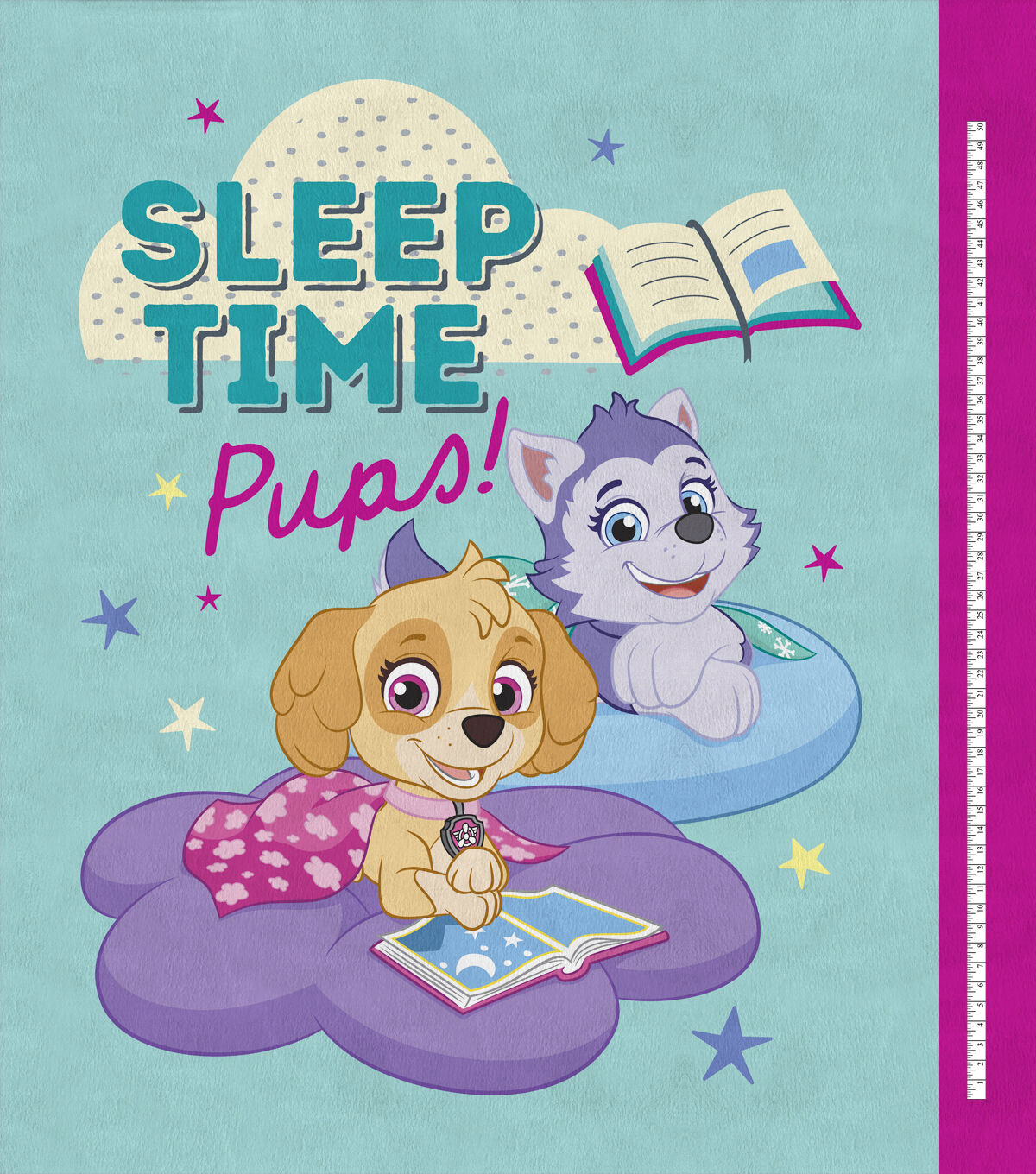 David Textiles Paw Patrol No Sew Fleece Throw 48 Sleep Girl