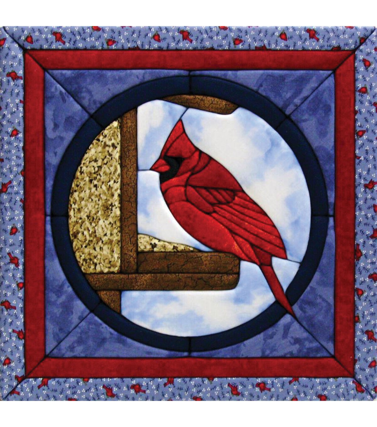 Cardinal Quilt Magic Kit 12X12