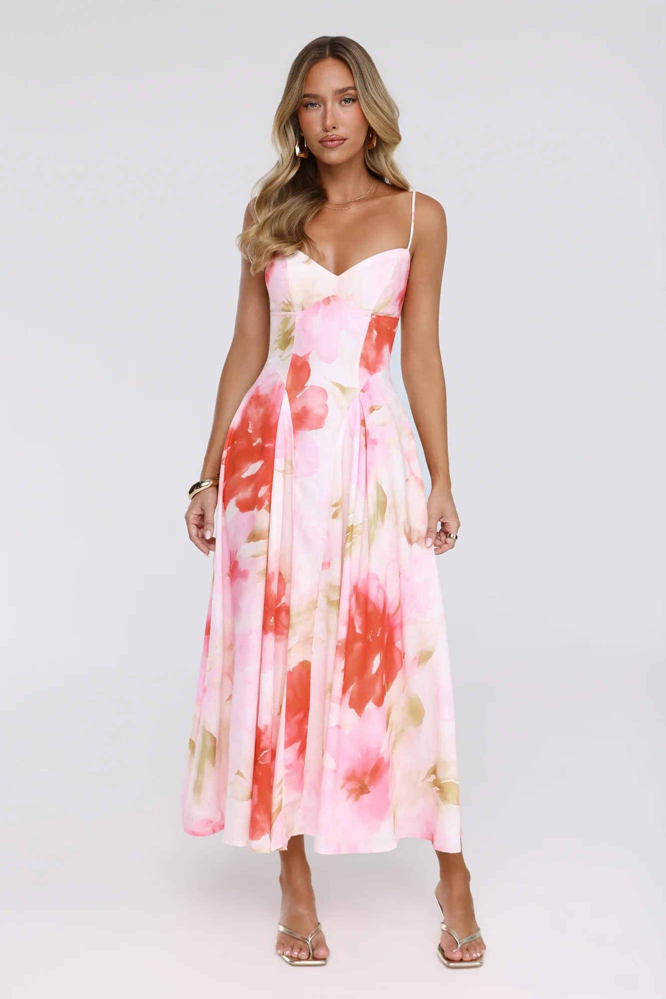Outfit Says It All Midi Dress Pink