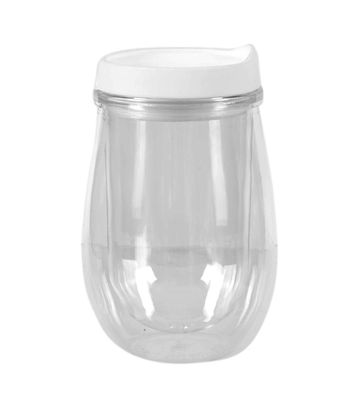 Plastic Wine Tumblers 6 pk - Clear