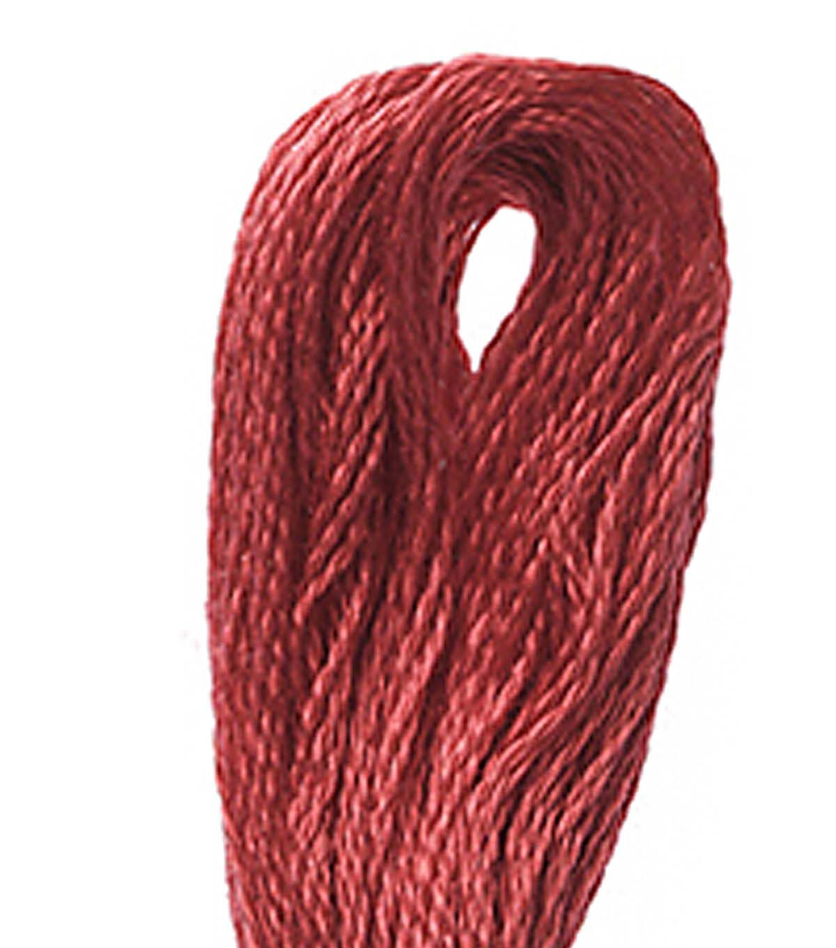 DMC 8.7yd Reds 6 Strand Cotton Embroidery Floss