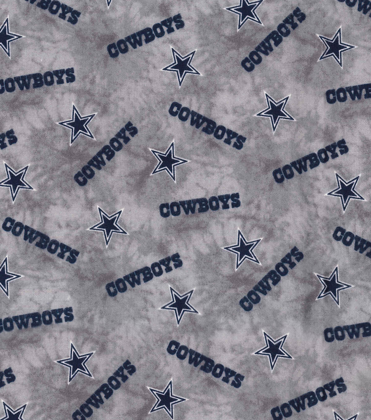 Fabric Traditions Dallas Cowboys Flannel Fabric 42 Tie Dye